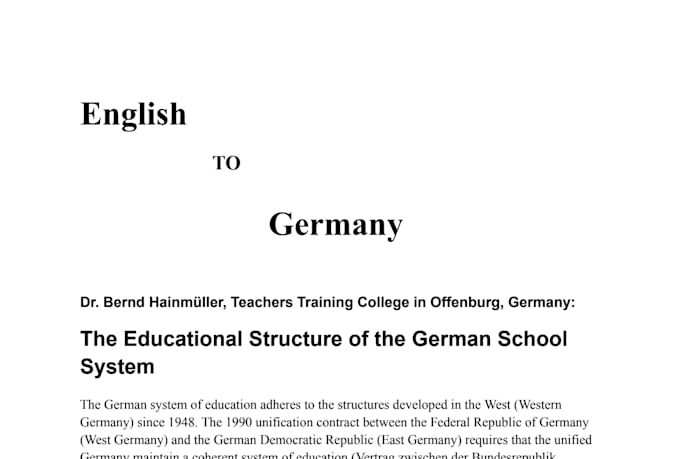 translate german visa and immigration documents professionally